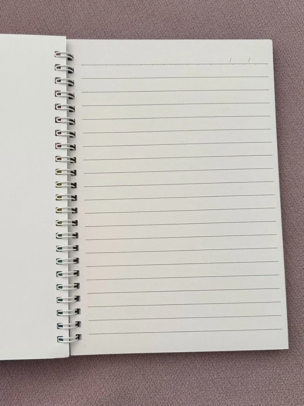 Rainbow Unicorn Fidget Notebook